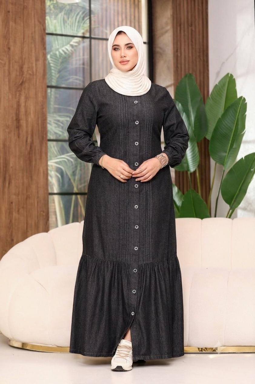 Hamsa Denim Dress
