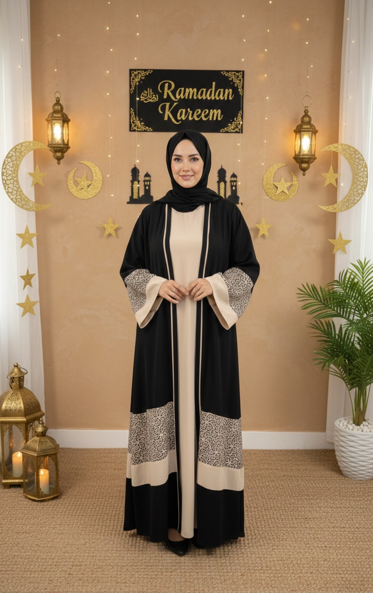 Two-piece suede set - Begie