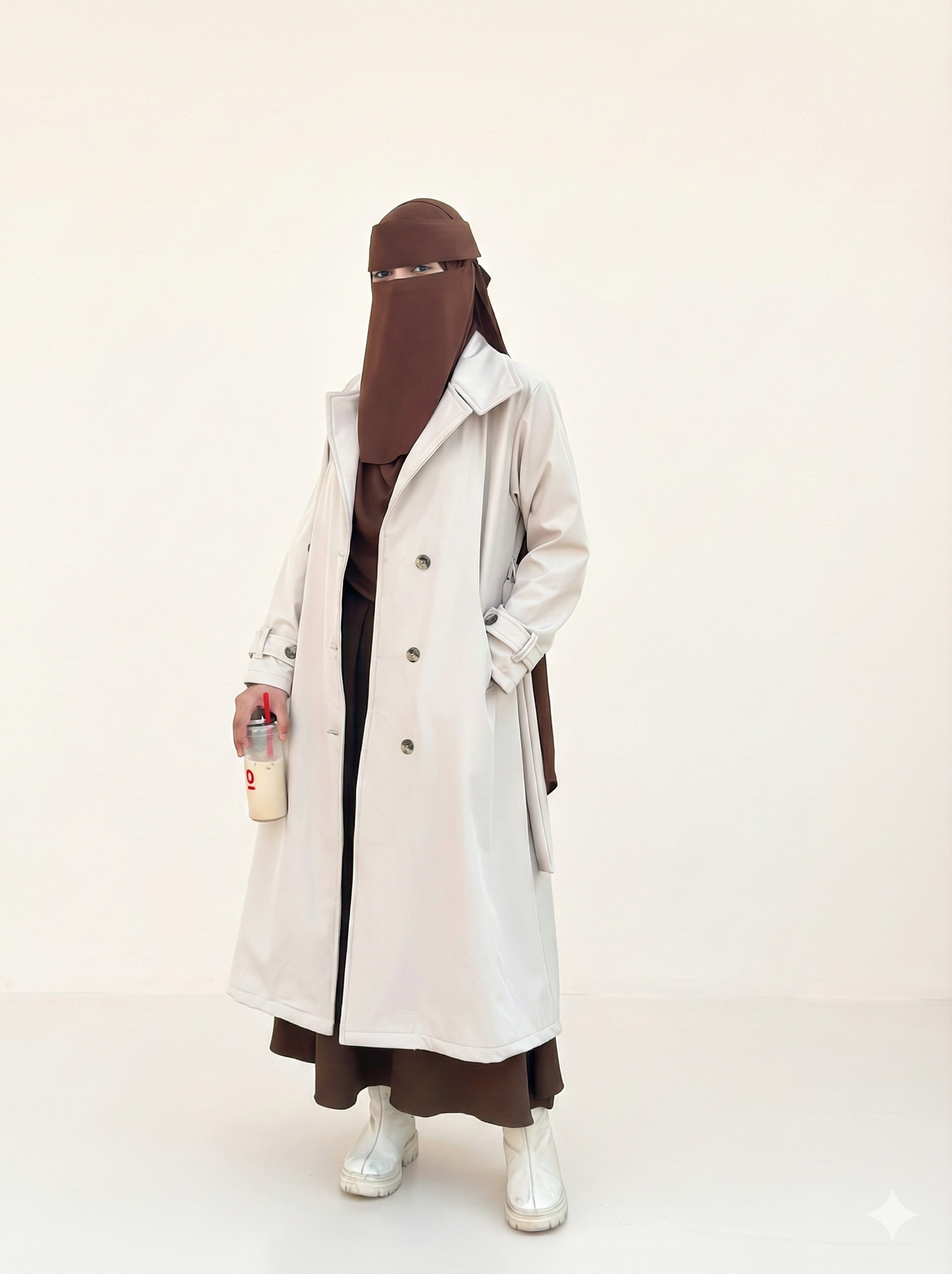 Cozy Waterproof Coat -Beige