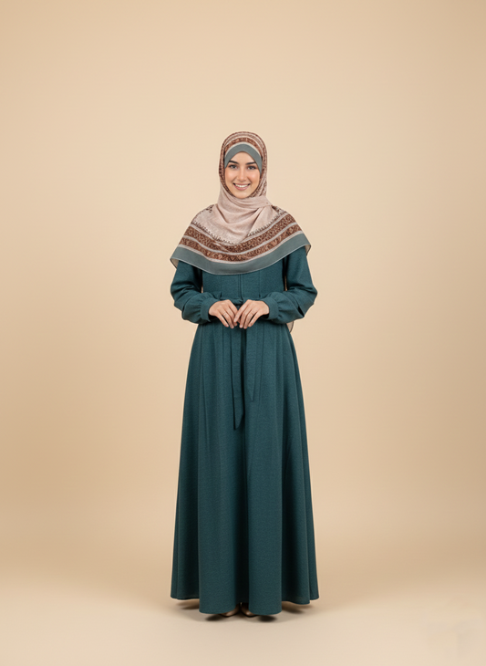 Lazord Wool Maxi Dress -  Olive