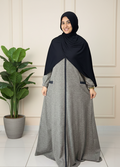 Durra Wool Dress - Cafe