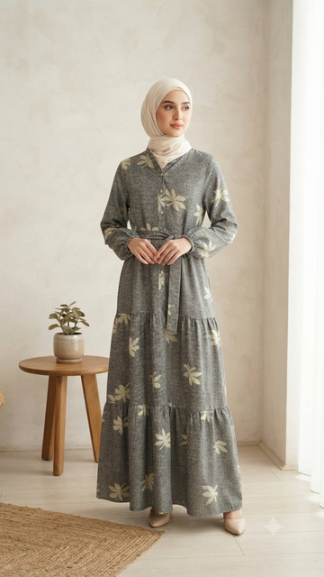 Lara buttoned dress