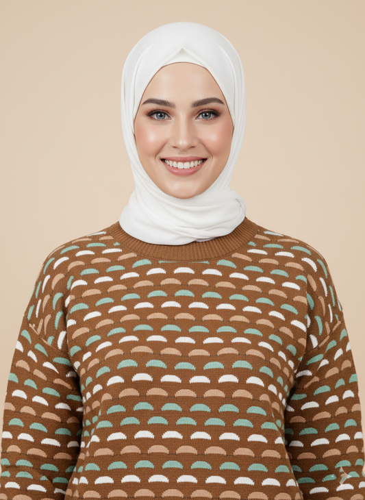 Winter knitted sweater - Havan