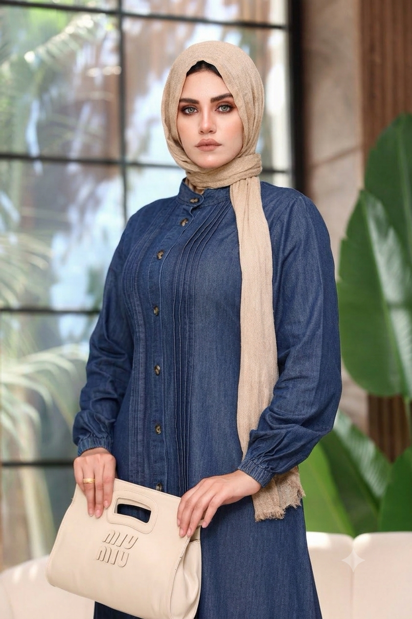Hamsa Denim Dress