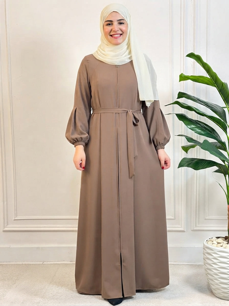 Dima Crepe Dress with Belt