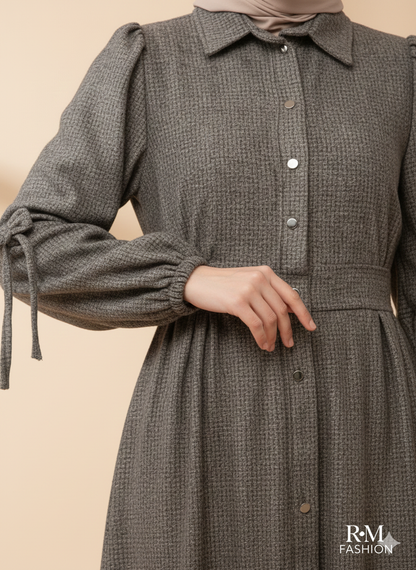 Lara wool bow dress - Bige