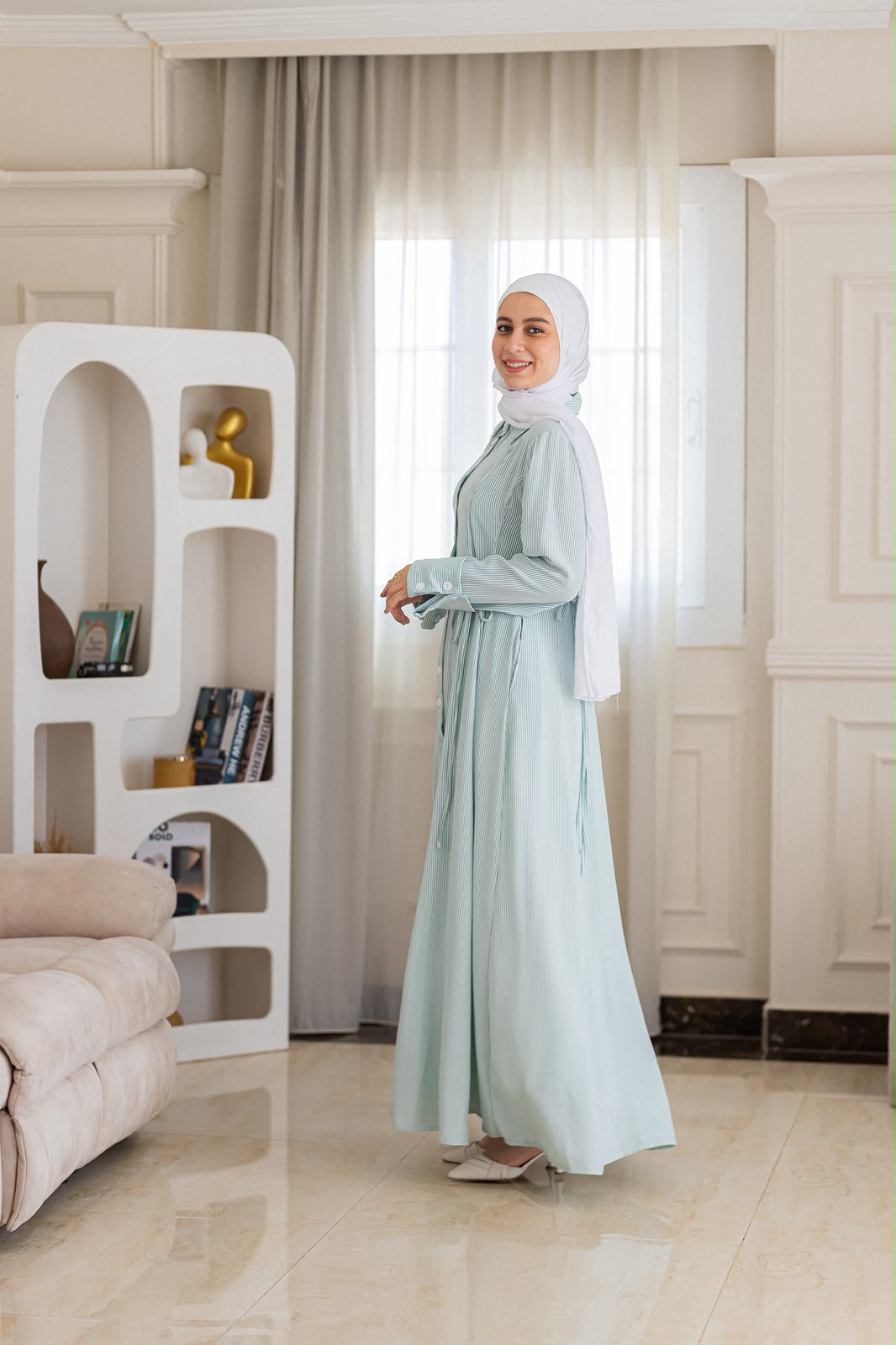 Tabarak dress - Mint