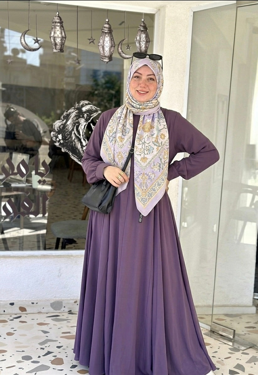 Luna dress-Purple