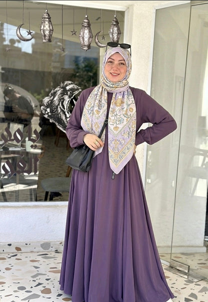 Luna dress-Purple