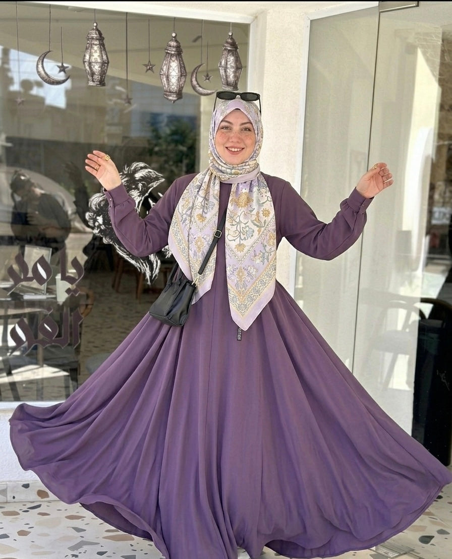Luna dress-Purple