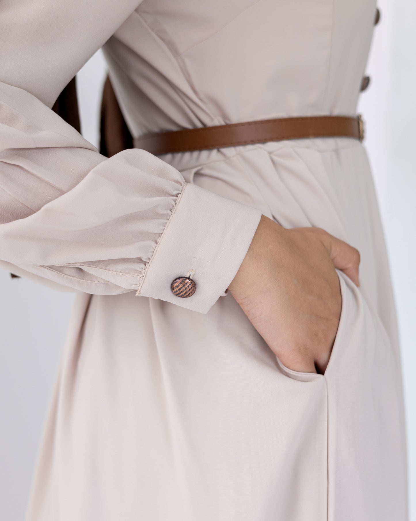 Rosa Crep Plisse Dress