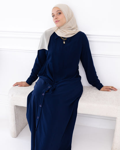 Velmira Medina Ipek Buttons Dress