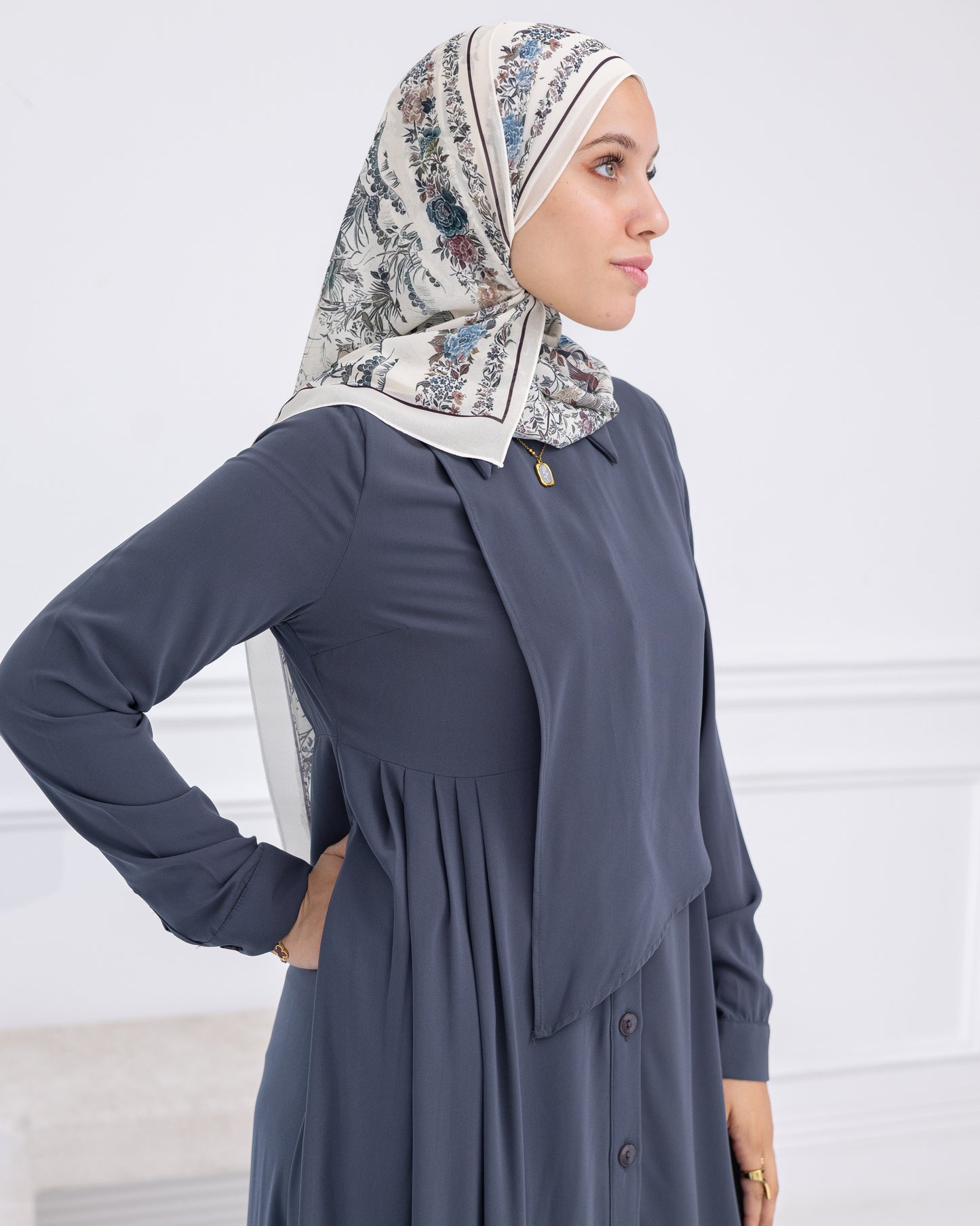 Velmira Medina Ipek Buttons Dress