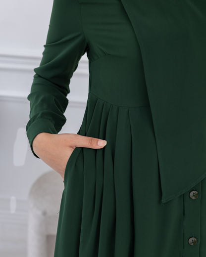 Velmira Medina Ipek Buttons Dress