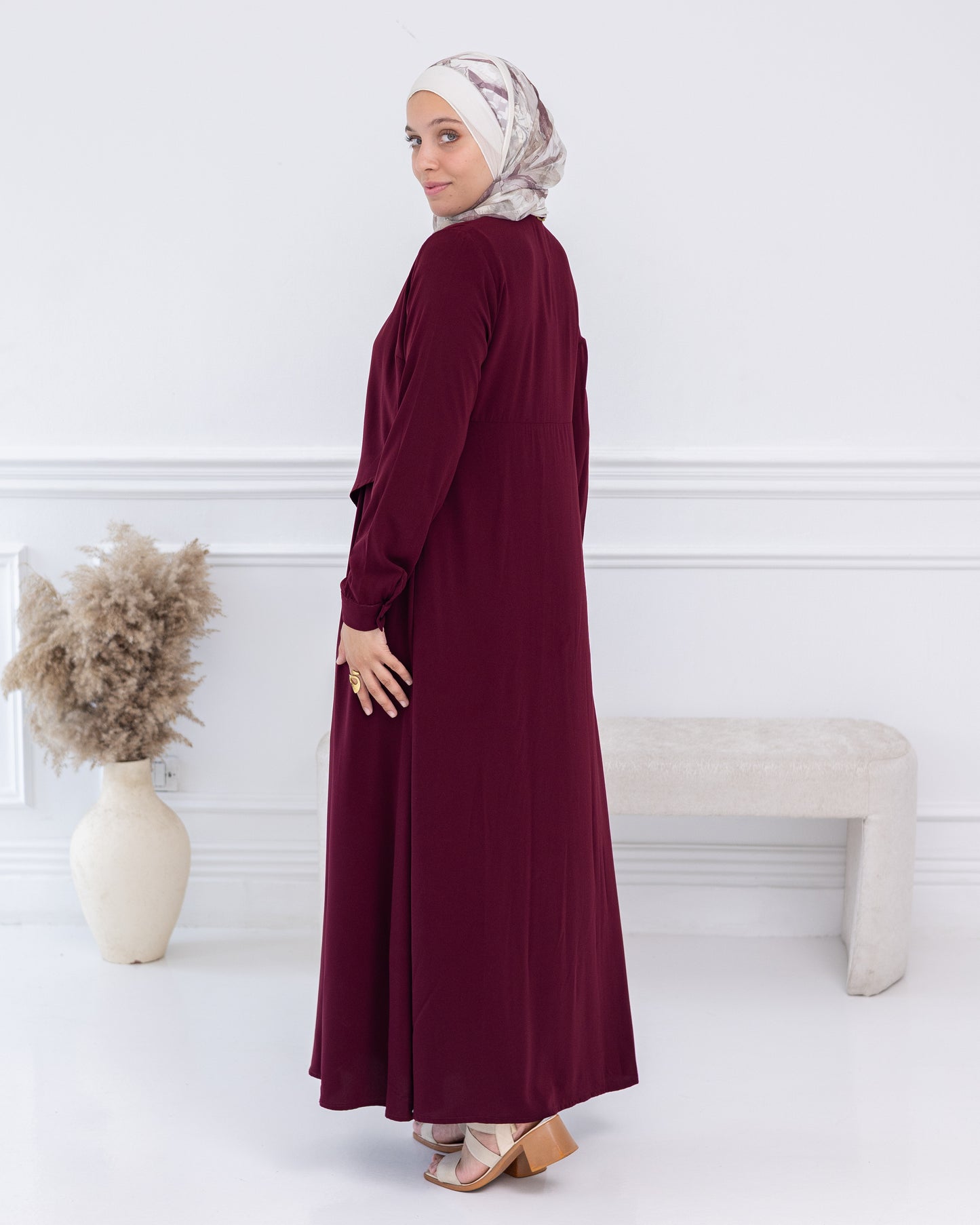 Velmira Medina Ipek Buttons Dress