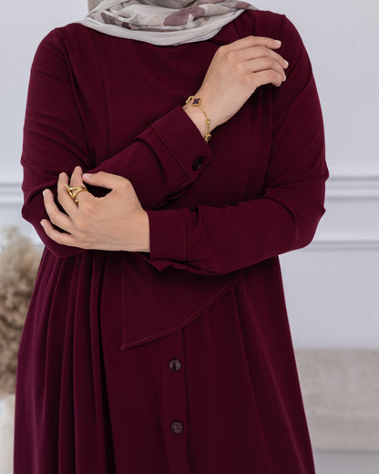 Velmira Medina Ipek Buttons Dress