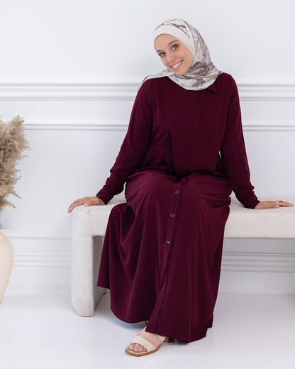 Velmira Medina Ipek Buttons Dress