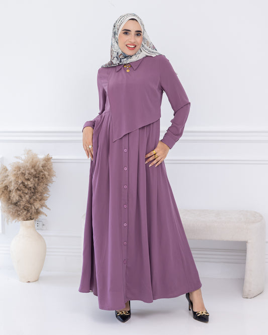 Velmira Medina Ipek Buttons Dress