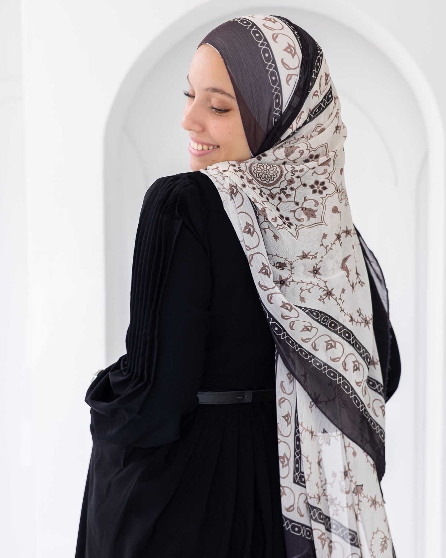 Rosa Crep Plisse Dress