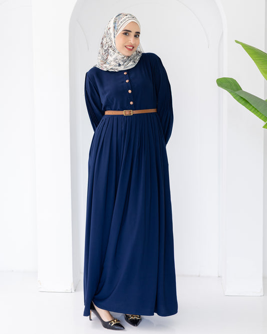 Rosa Crep Plisse Dress