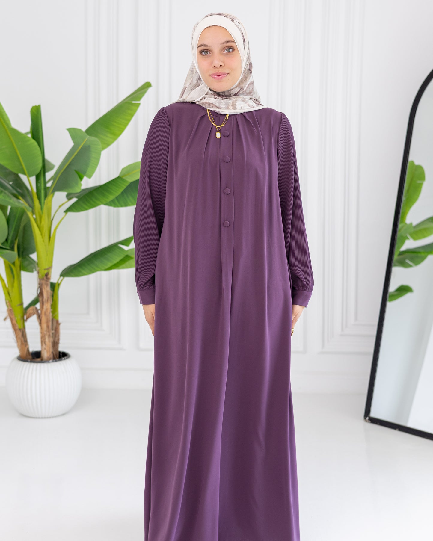 Perla Crepe Dress