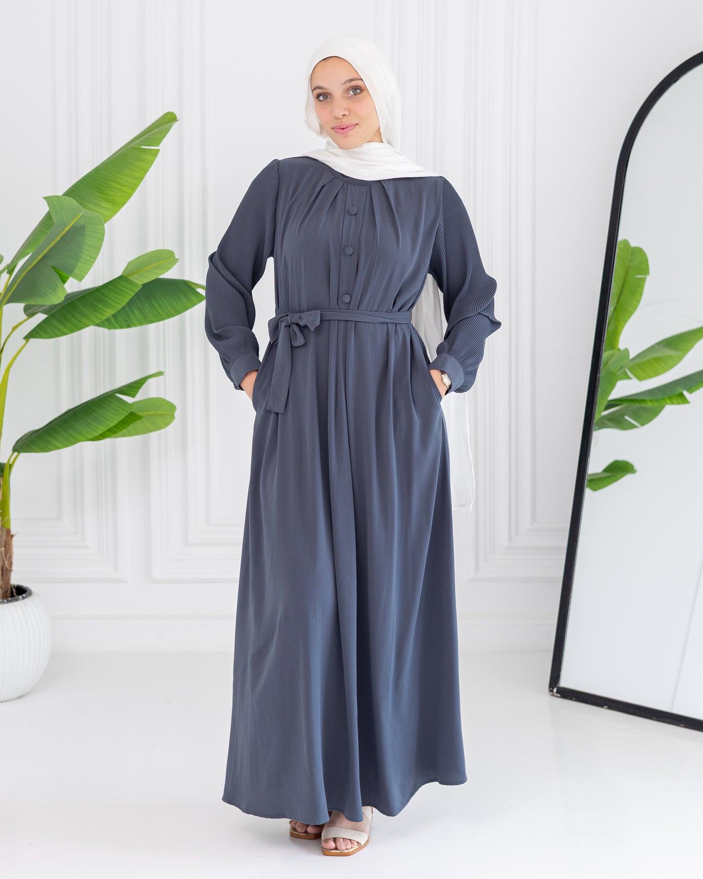 Perla Crepe Dress