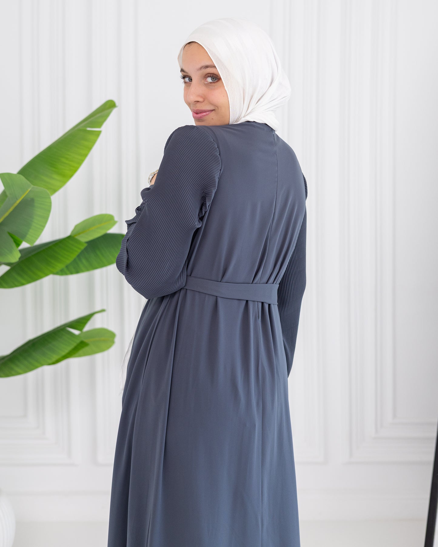 Perla Crepe Dress