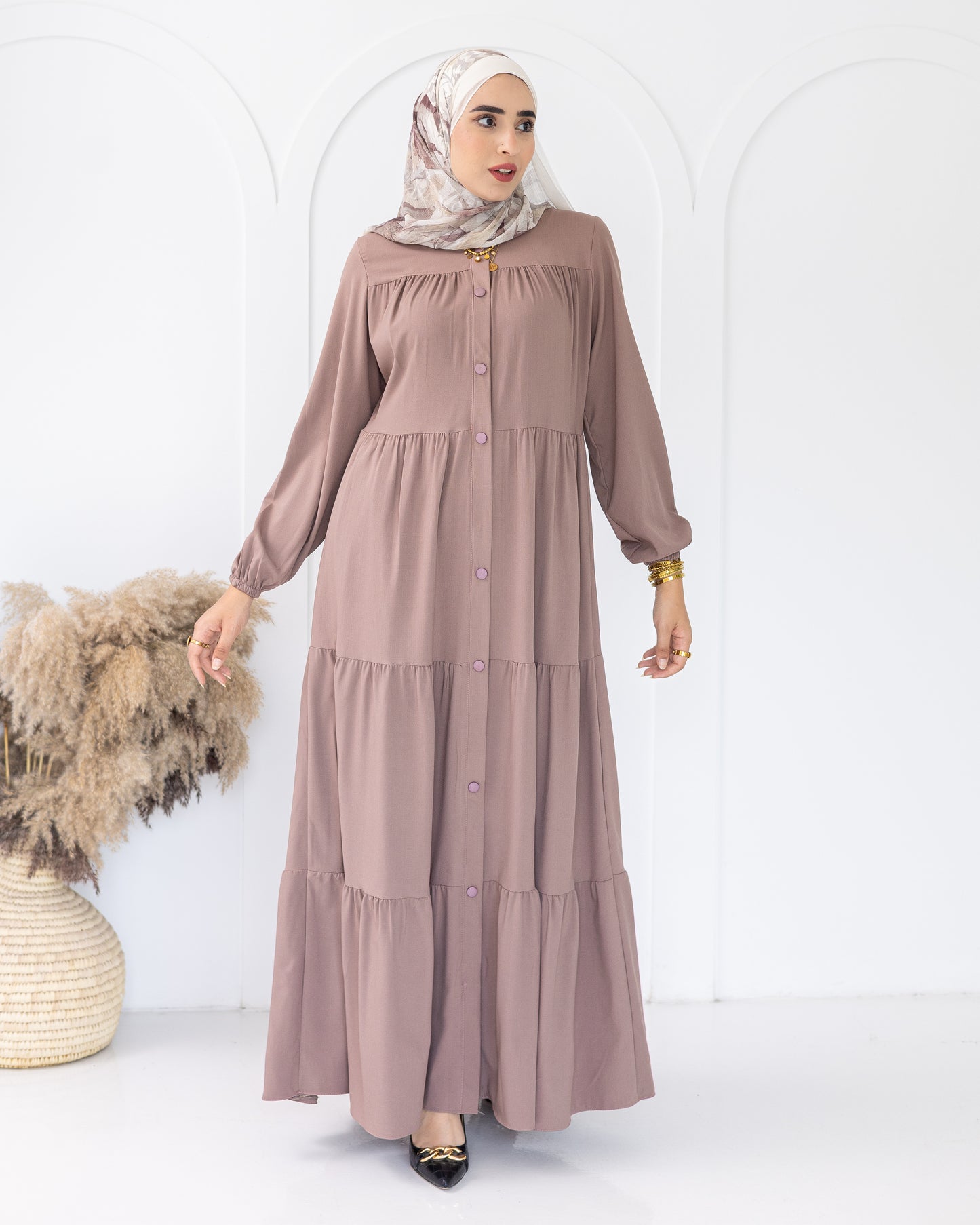 Jade Linen Dress