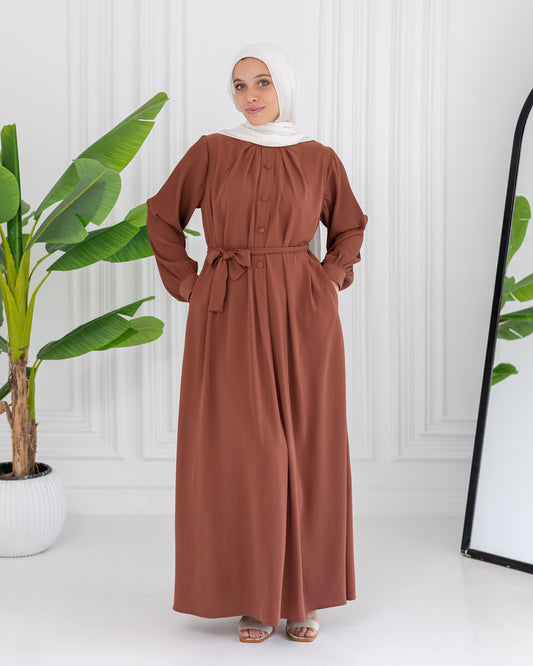 Perla Crepe Dress
