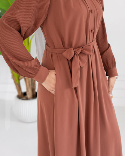 Perla Crepe Dress