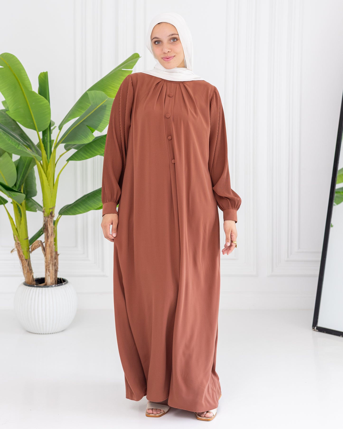 Perla Crepe Dress
