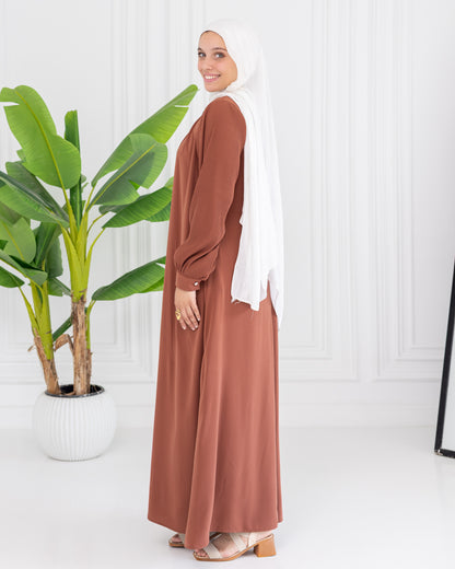 Perla Crepe Dress