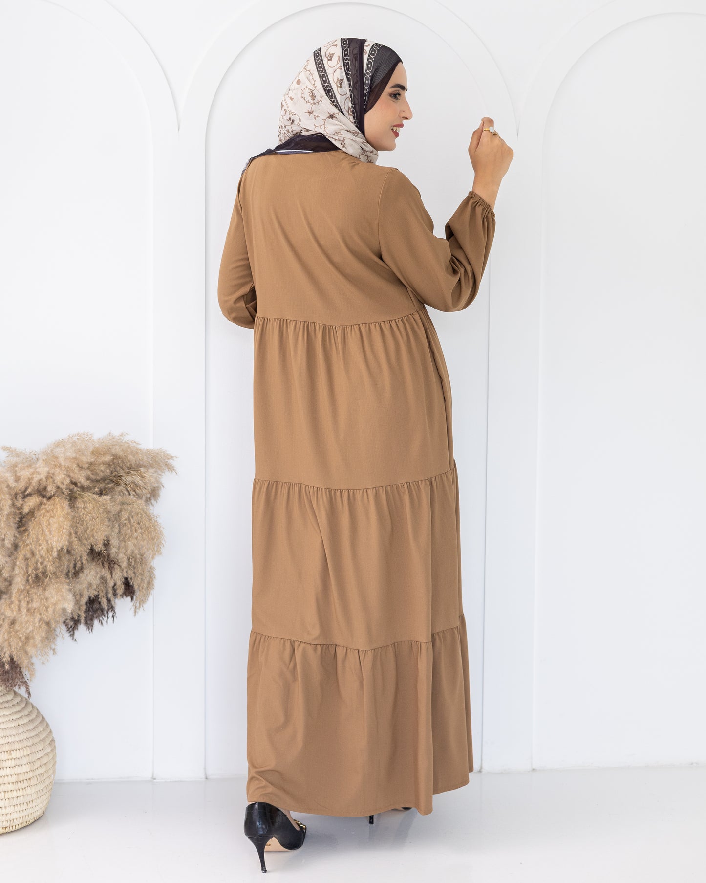 Jade Linen Dress