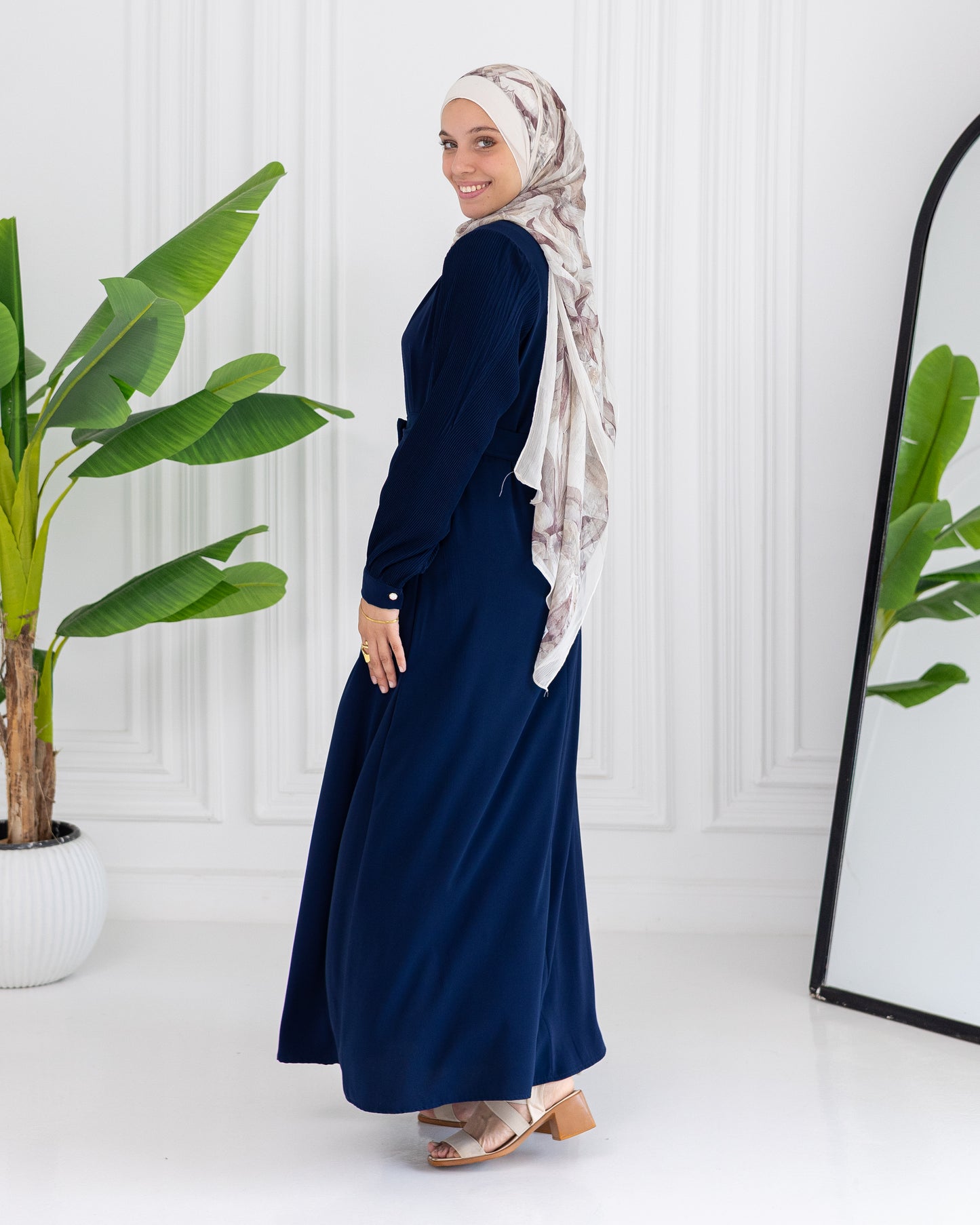 Perla Crepe Dress