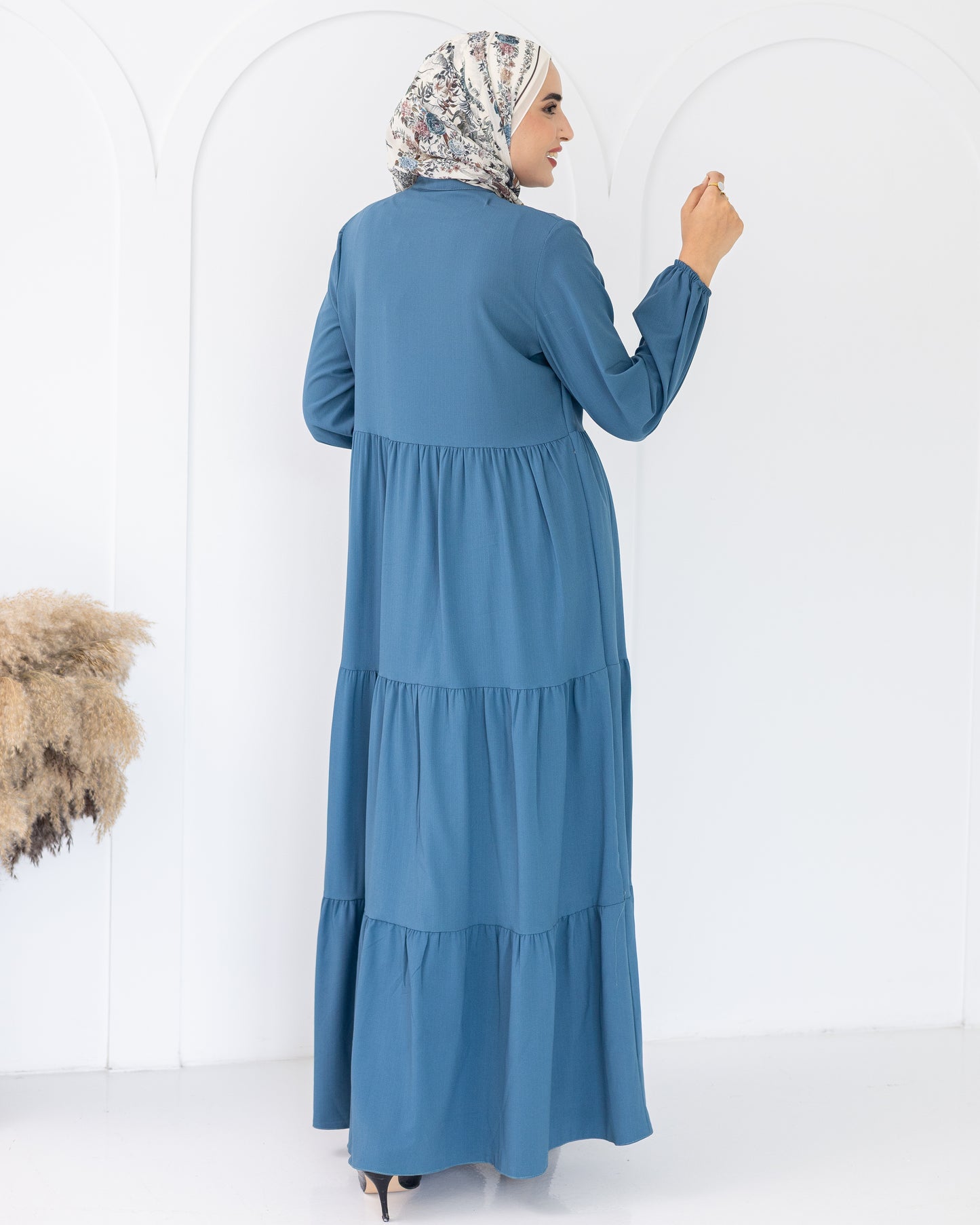 Jade Linen Dress