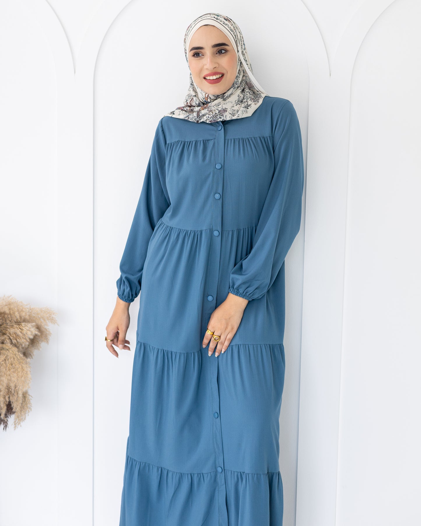 Jade Linen Dress