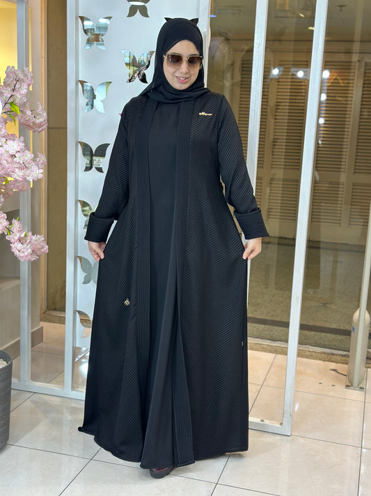 Shimmer Set Crepe Korecha Black