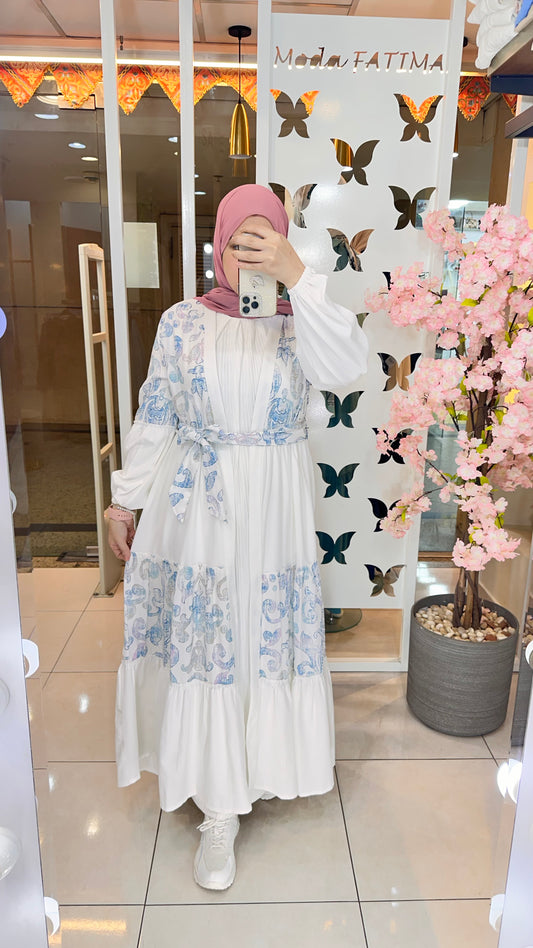 Cardigan korecha Printed Blue