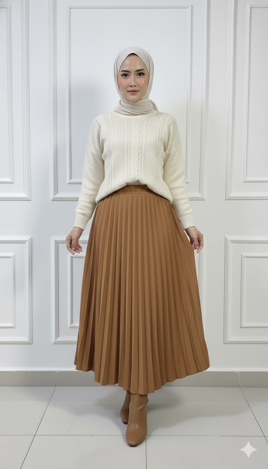 Suede Double Kalosh Skirt - Havan