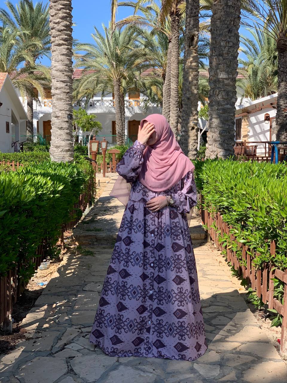 Cady Dress - Purple