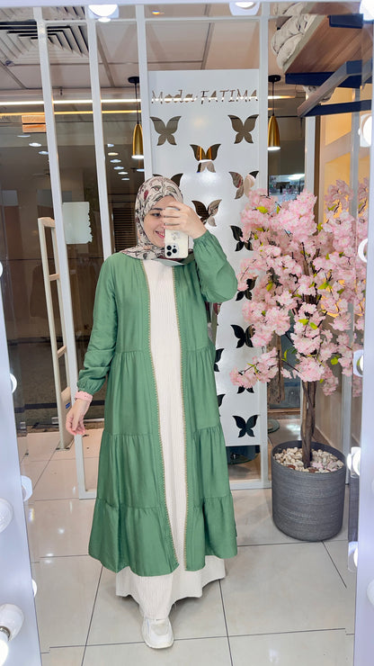 Celora Cardigan Linen With Belt