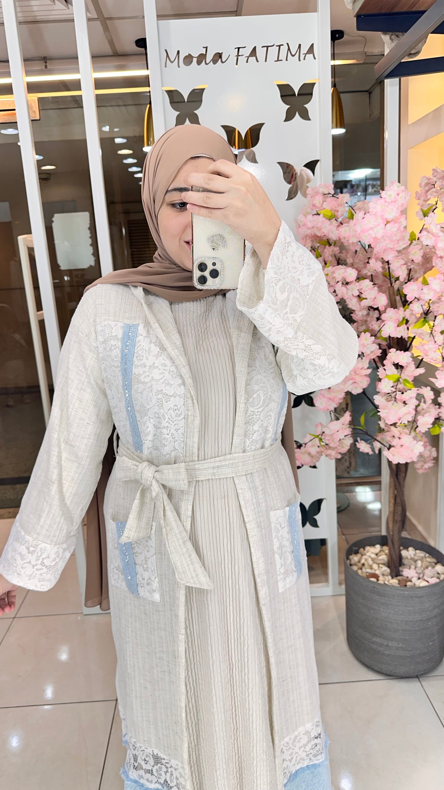 korecha Cardigan Beige