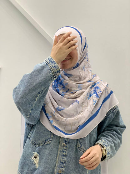 Scarves Crepe Chiffon 200002