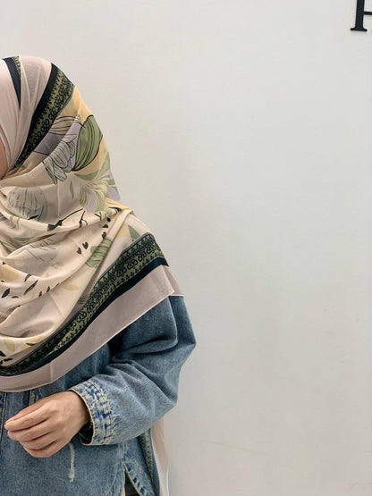 Scarves Crepe Chiffon 200002