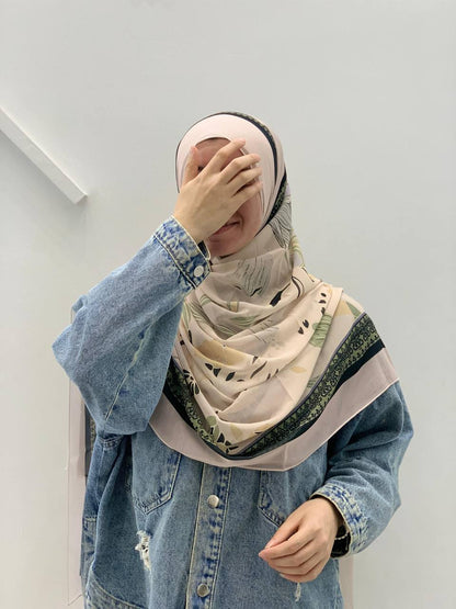 Scarves Crepe Chiffon 200002