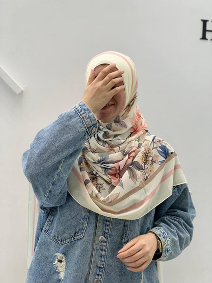 Scarves Crepe Chiffon 200002
