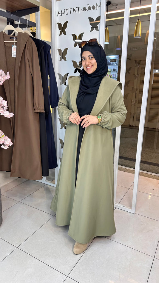 Waterproof Coat with hood -Mint