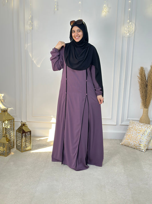 Nour dress -Purple