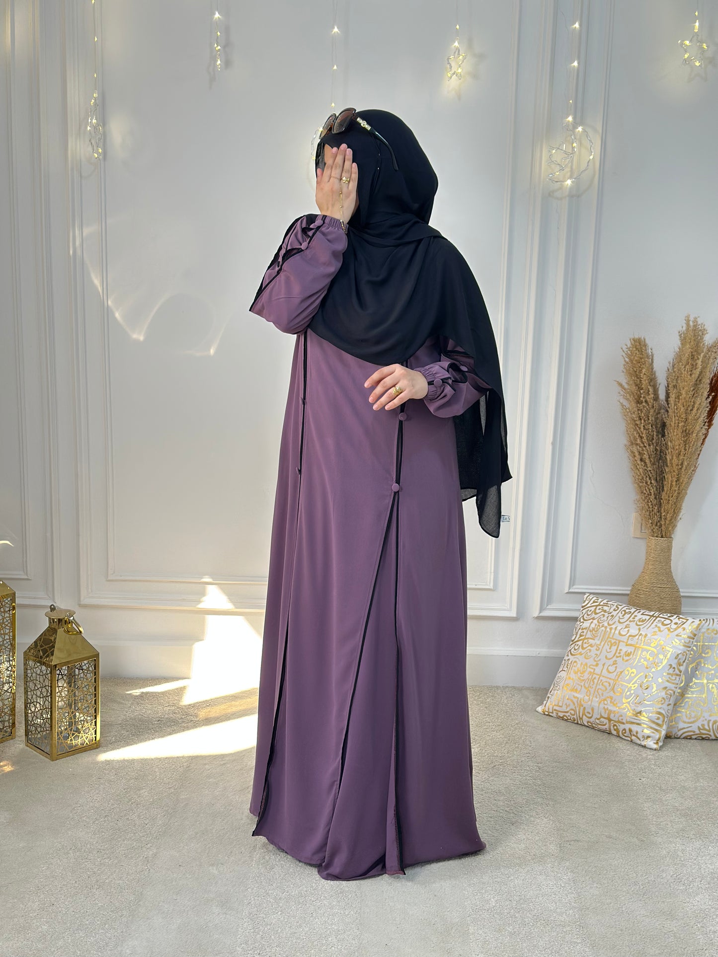 Nour dress -Purple