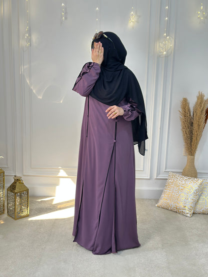 Nour dress -Purple